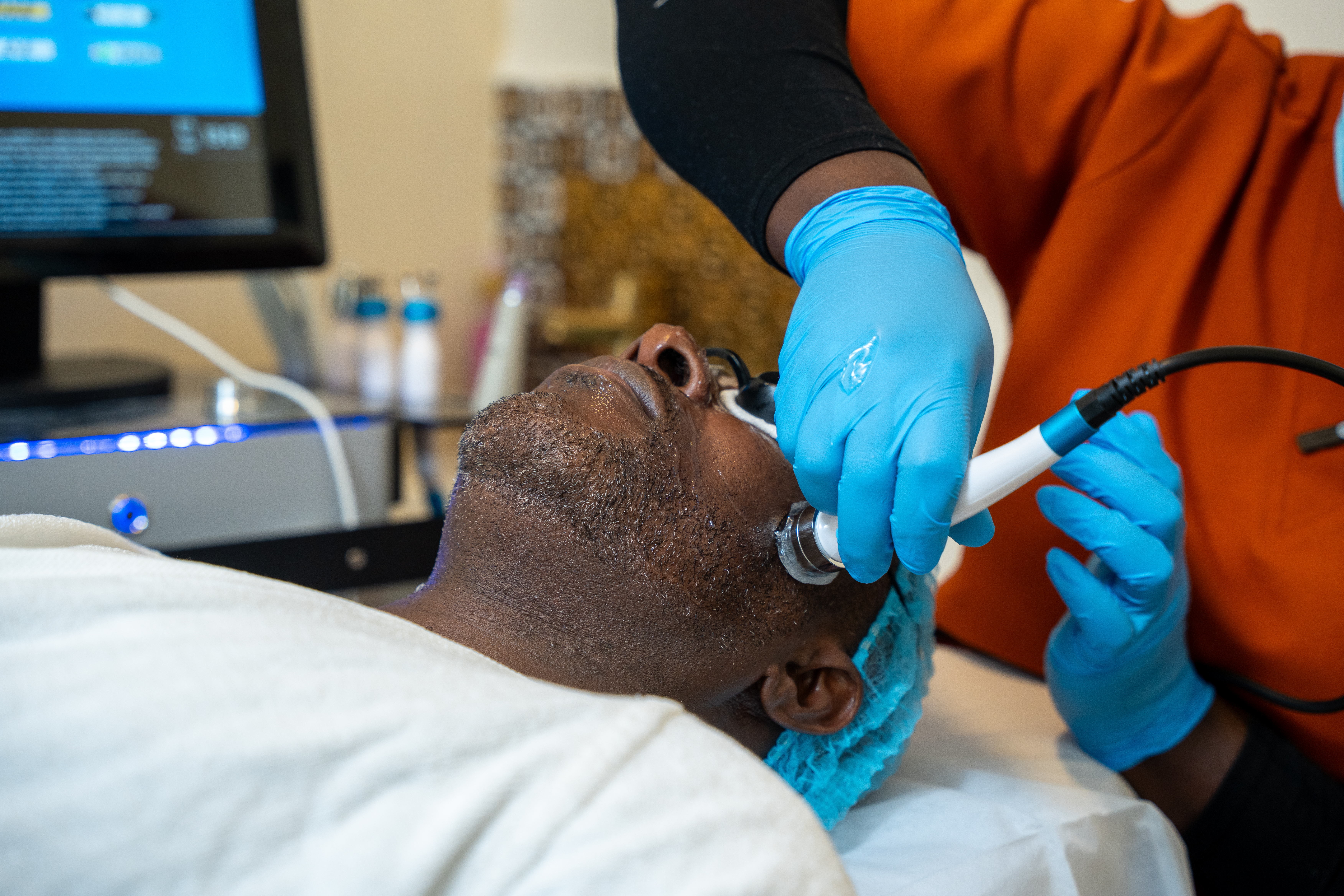 Derma facial at Arziki Aesthetics